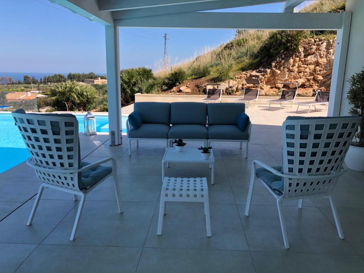 Villa Mirascopello Castellammare del Golfo Kültér fotó