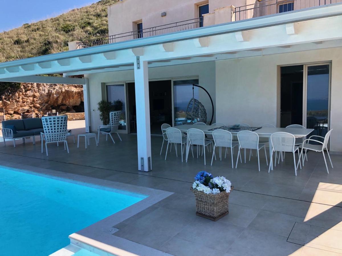 Villa Mirascopello Castellammare del Golfo Kültér fotó
