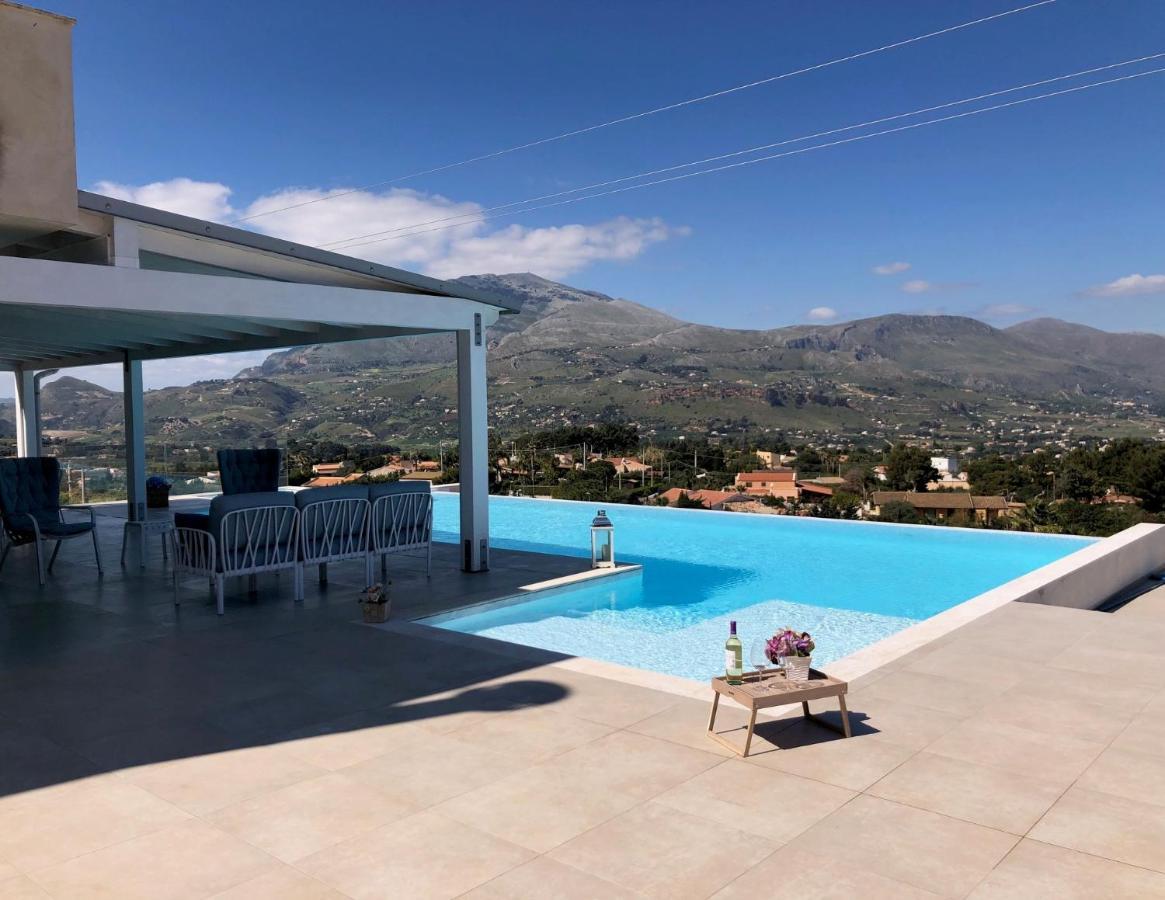 Villa Mirascopello Castellammare del Golfo Kültér fotó