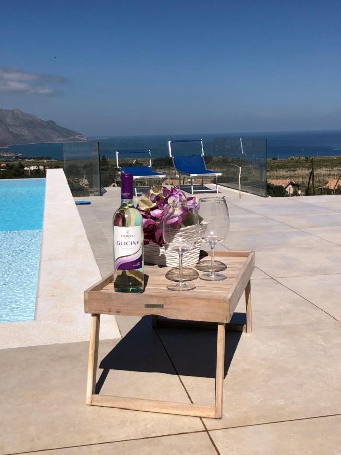 Villa Mirascopello Castellammare del Golfo Kültér fotó